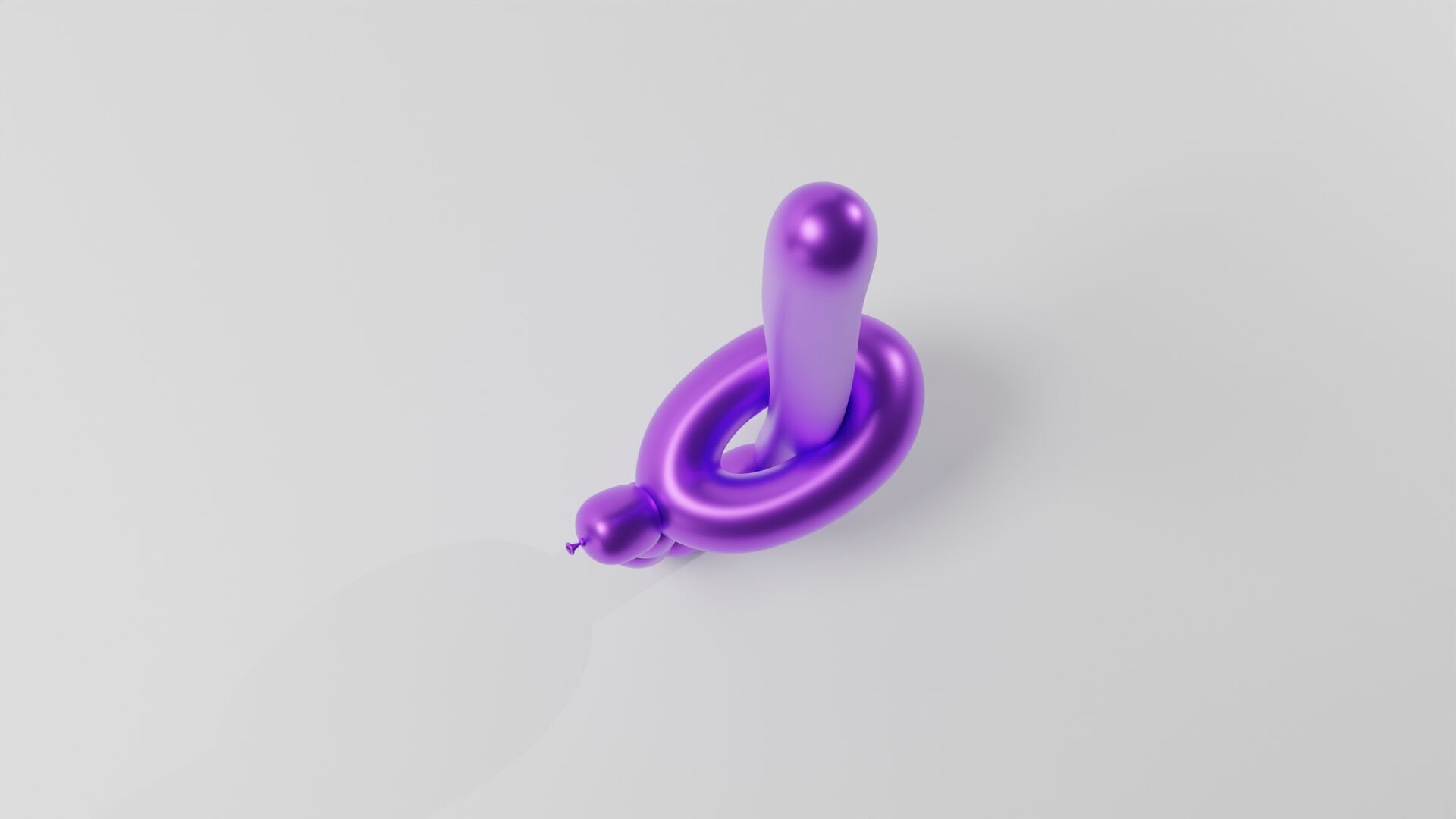 Balloon Sword 3D model_1