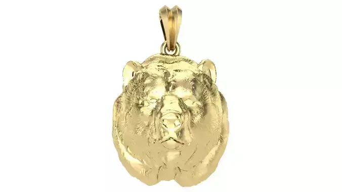 Dire Bear Pendant 