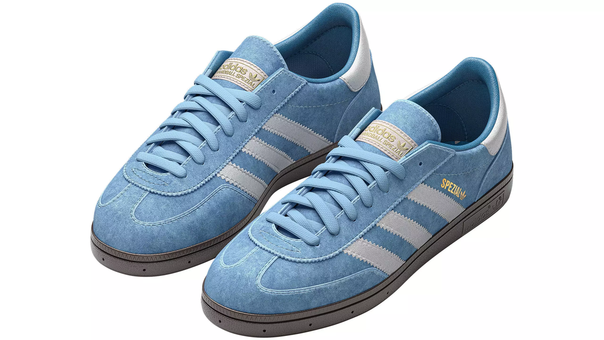 Adidas Spezial Low-poly 3D model