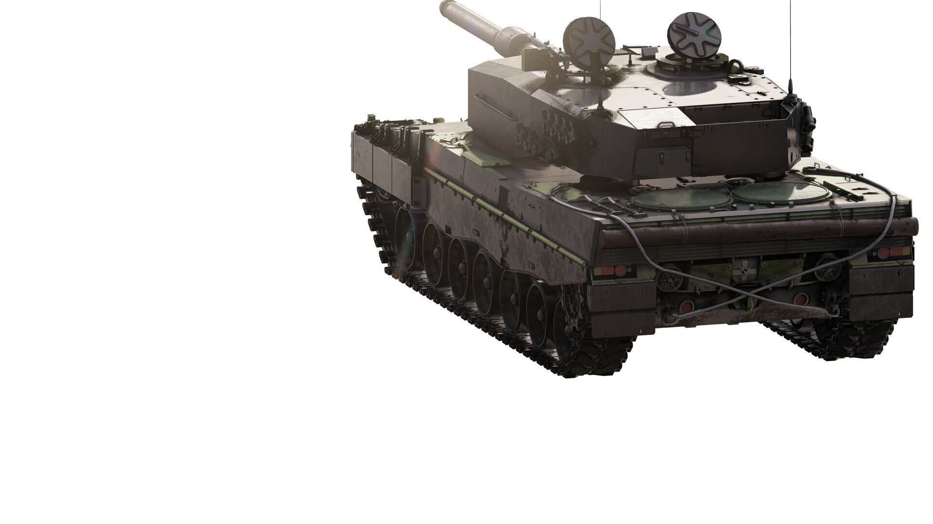Leopard 2a4 3D model_5