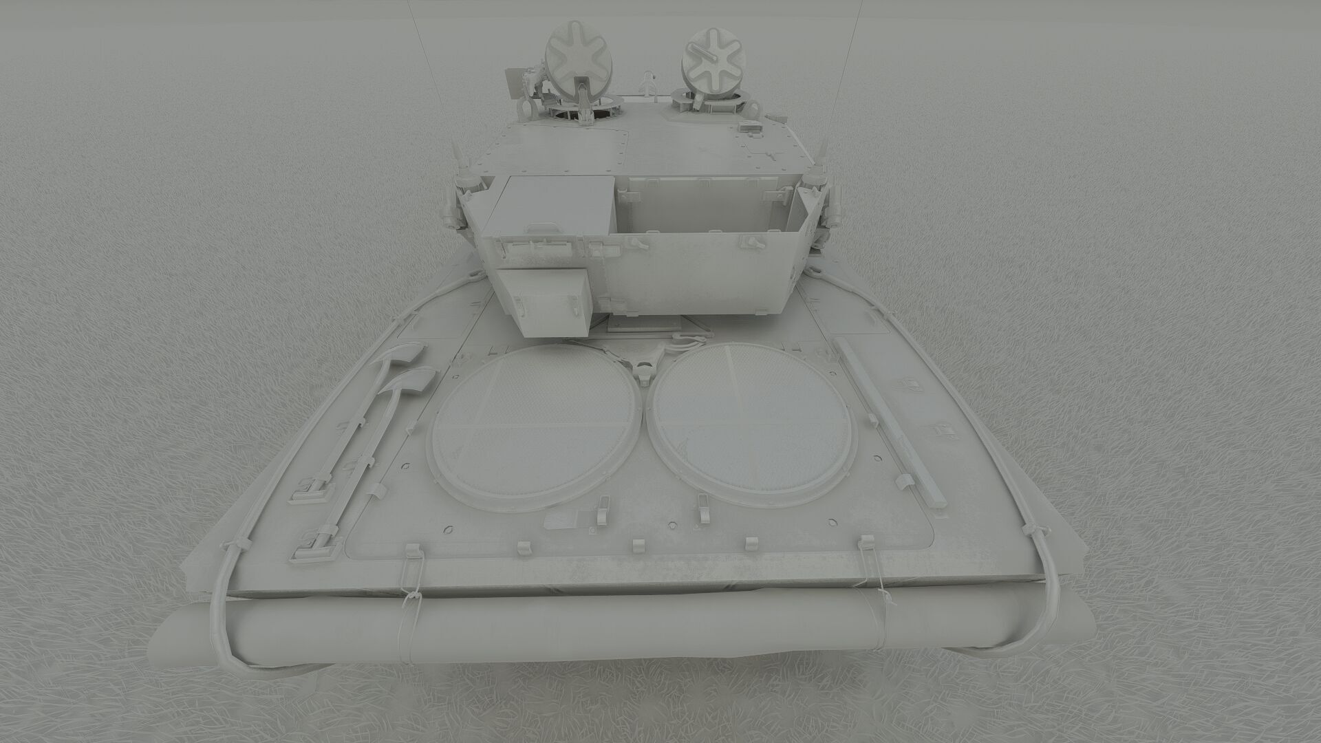 Leopard 2a4 3D model_36