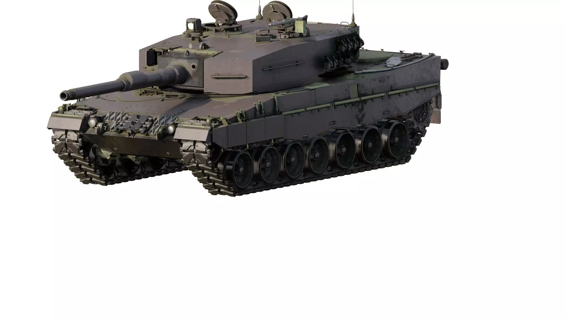 Leopard 2a4 3D model_0
