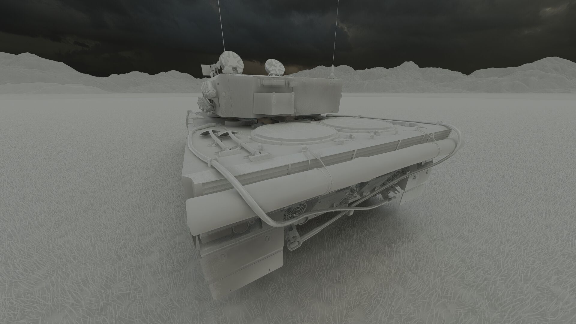 Leopard 2a4 3D model_35