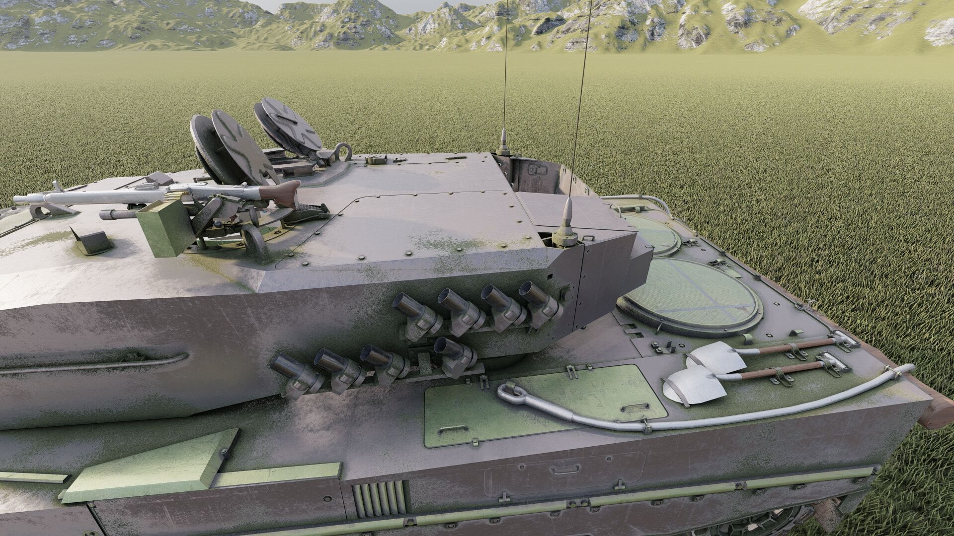 Leopard 2a4 3D model_18