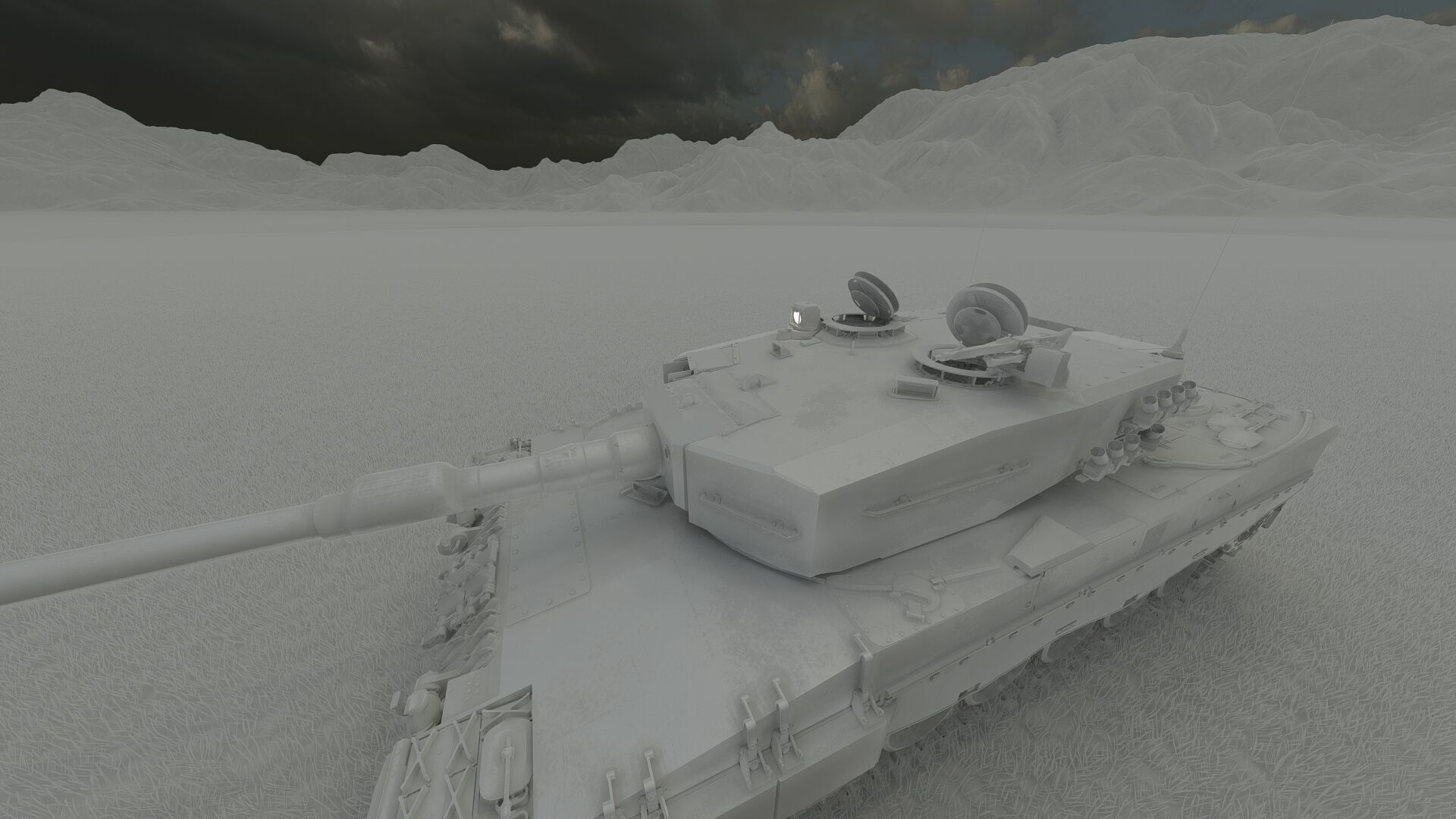 Leopard 2a4 3D model_31