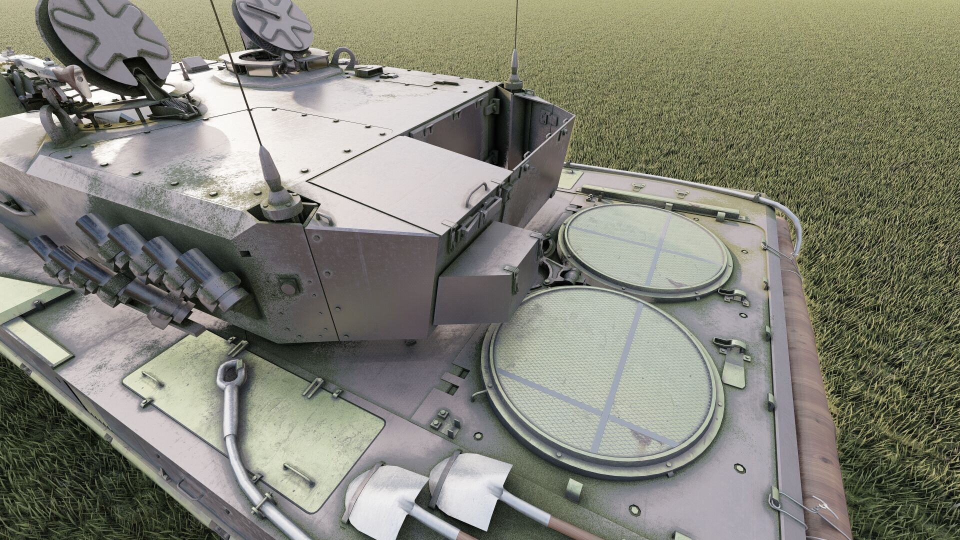 Leopard 2a4 3D model_19