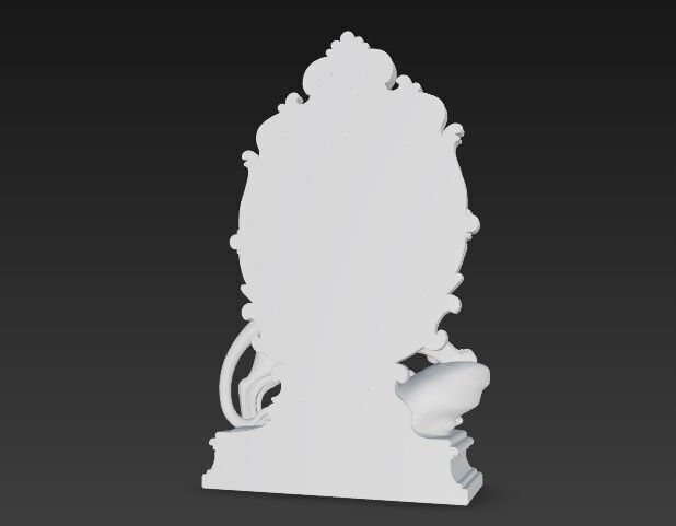 Wild Power in an Artistic Frame 3D print model_10