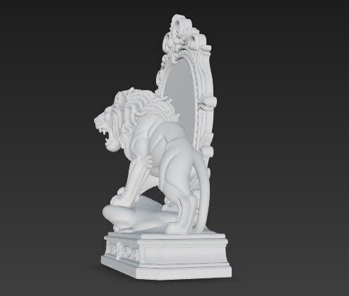 Wild Power in an Artistic Frame 3D print model_13