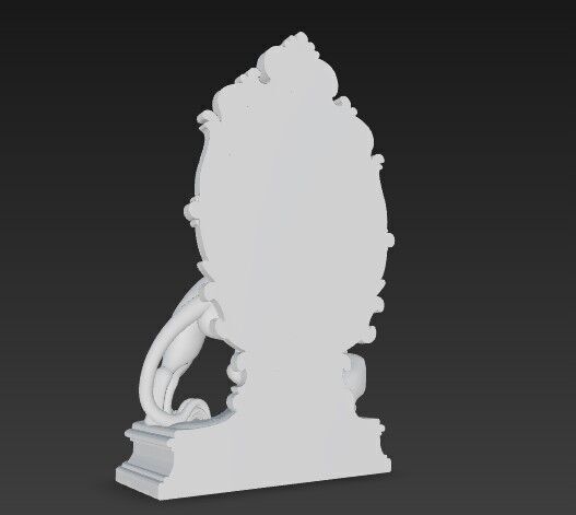 Wild Power in an Artistic Frame 3D print model_11