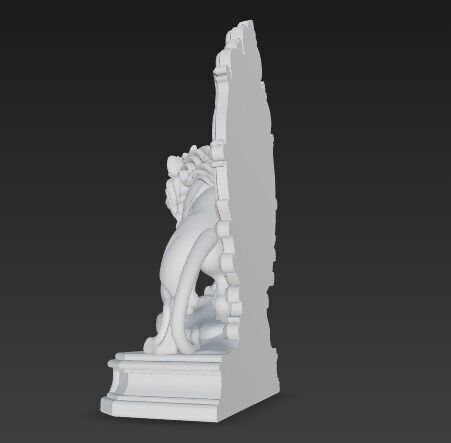 Wild Power in an Artistic Frame 3D print model_12