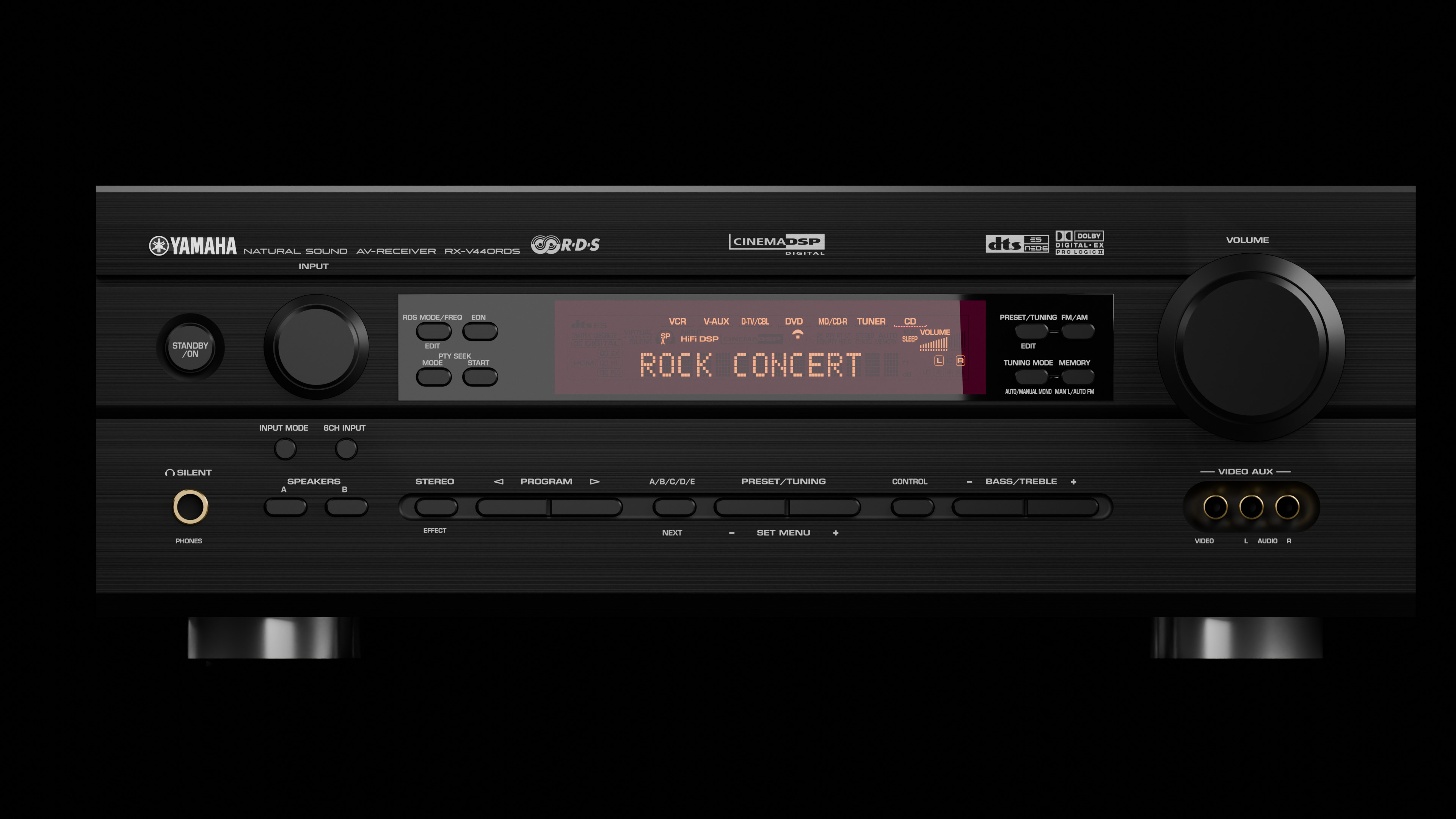 Yamaha RX-V440RDS AV Receiver 3D model_2