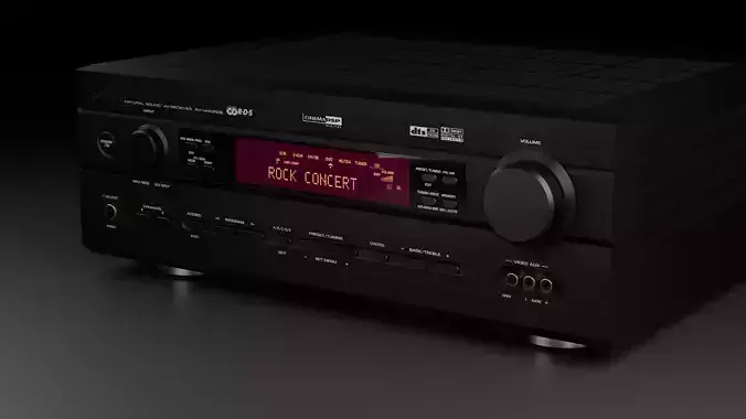 Yamaha RX-V440RDS AV Receiver 3D model