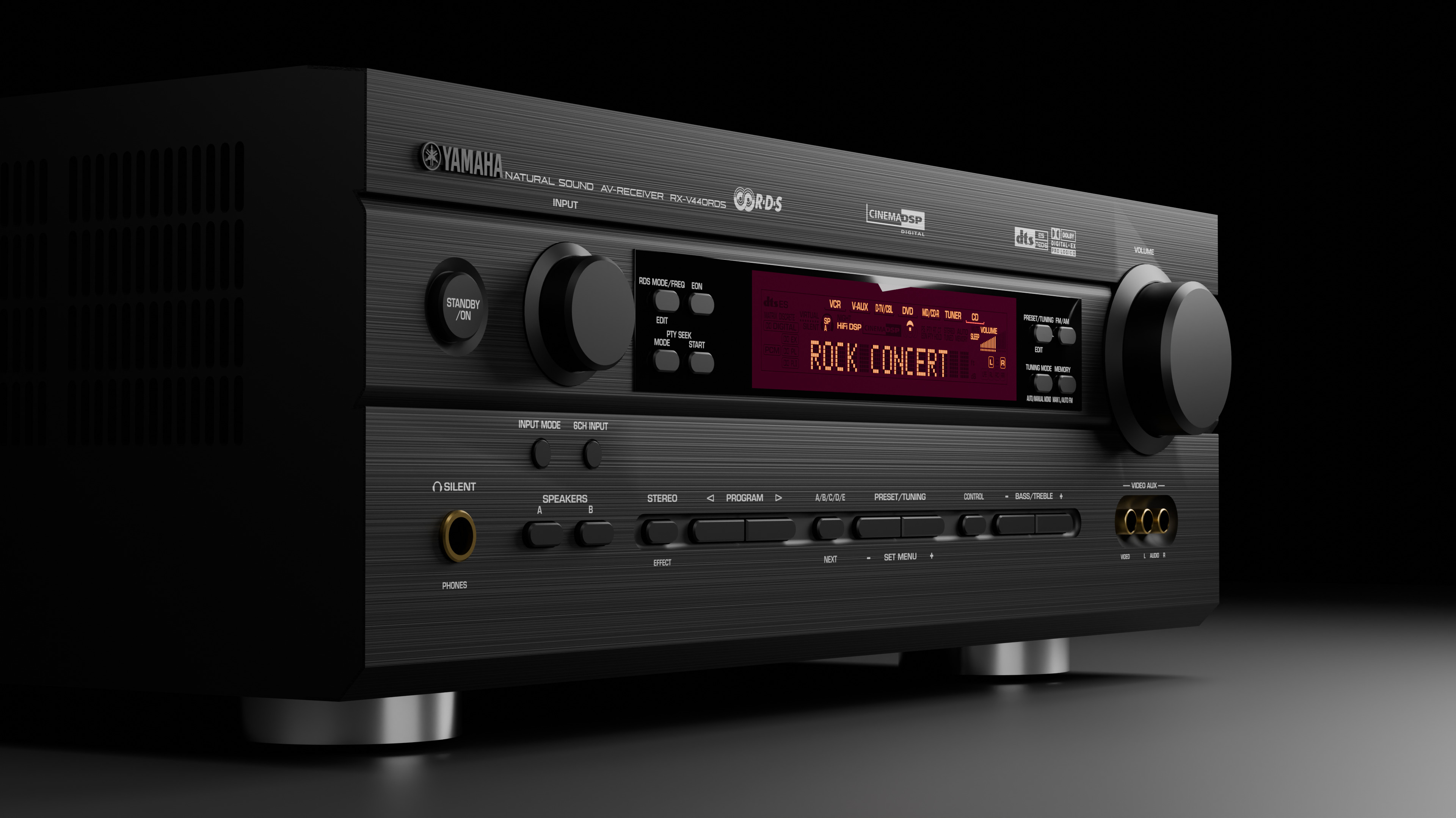 Yamaha RX-V440RDS AV Receiver 3D model_1