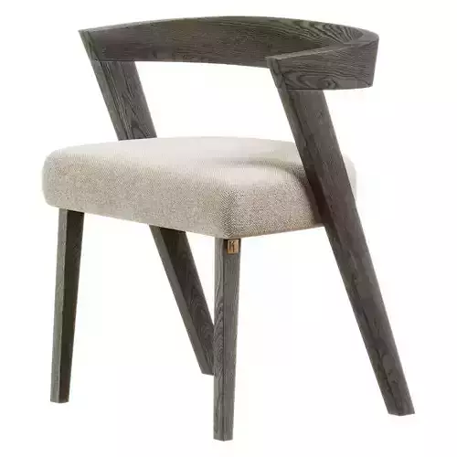 Franco Beige Linen Chair
