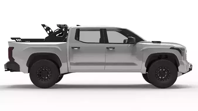 Toyota Tundra 2022 Con accesorios 3D model