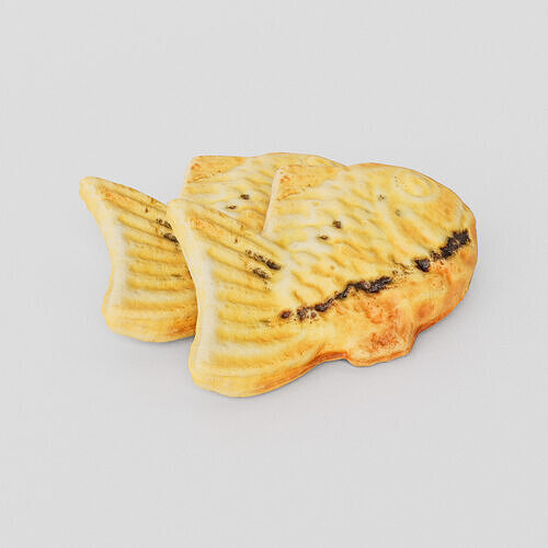 Taiyaki 3D model Bundle Pack 1 Low-poly 3D model 2