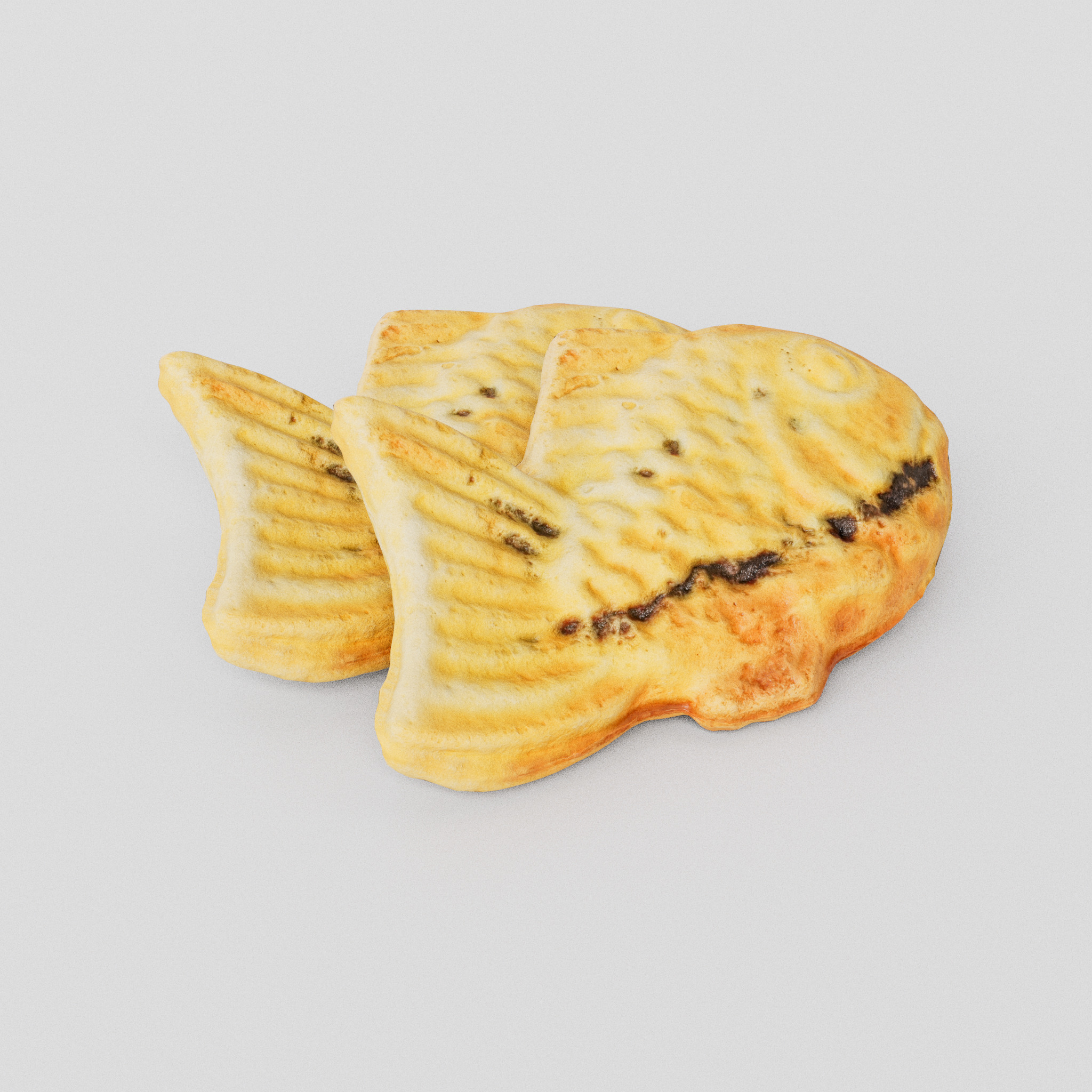 Taiyaki 3D model Bundle Pack 1 Low-poly 3D model_1