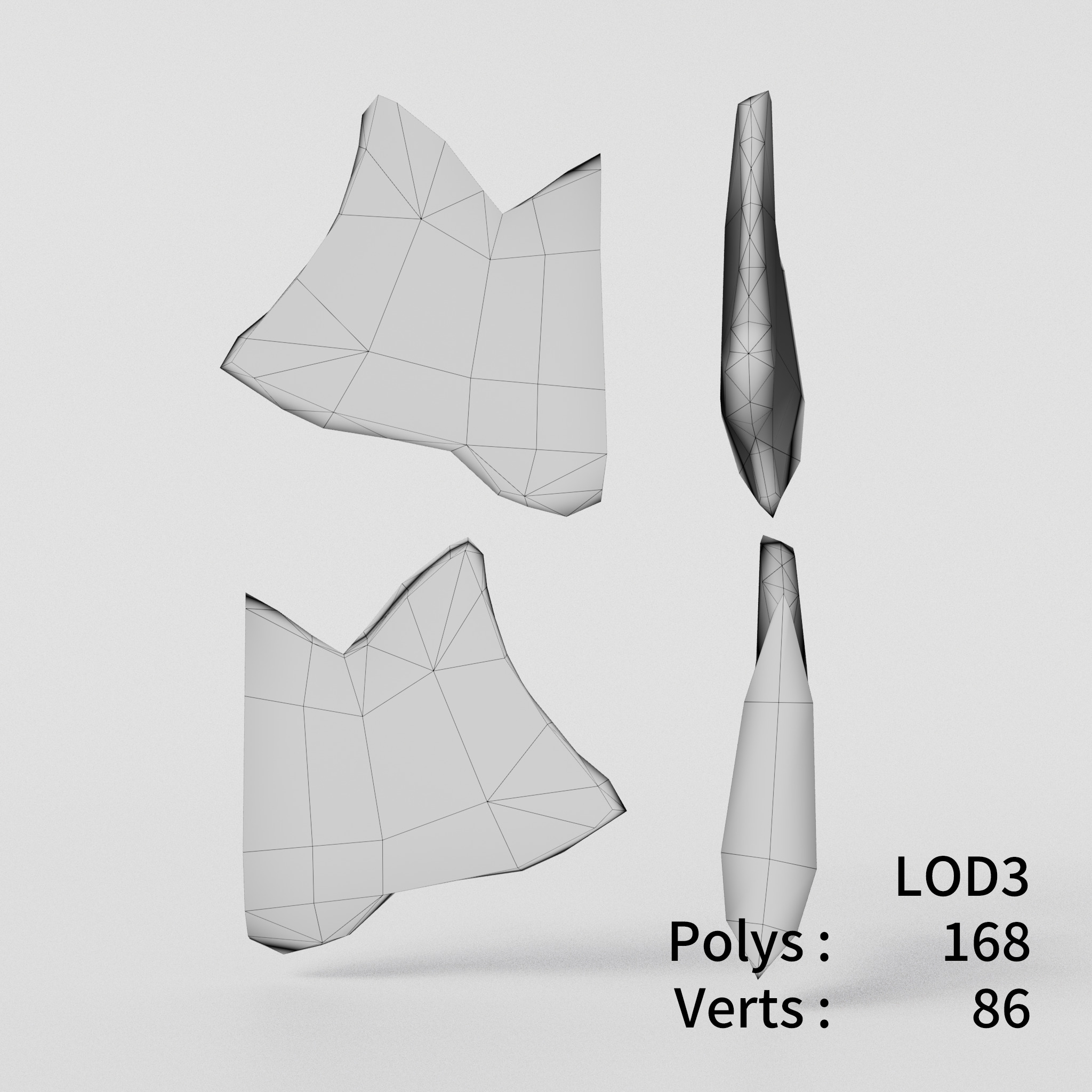 Taiyaki 3D model Bundle Pack 1 Low-poly 3D model_20