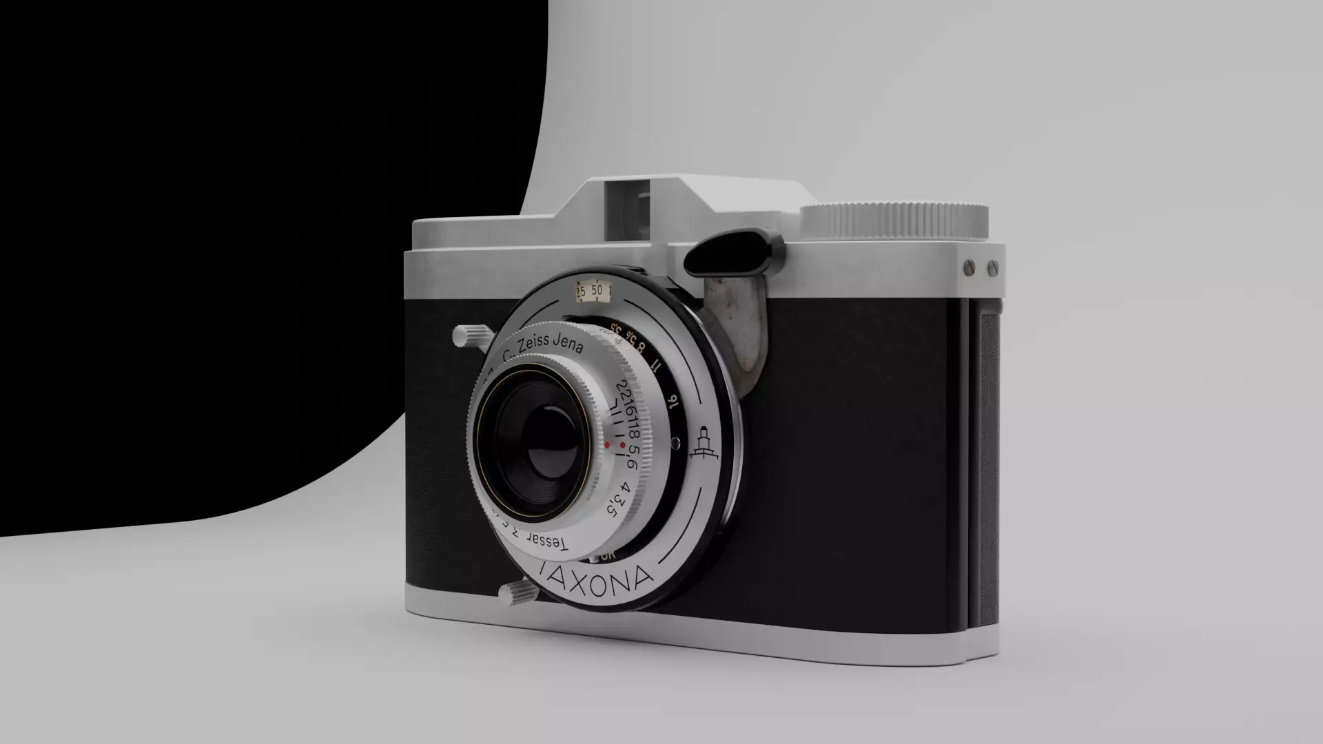 Zeiss Ikon Taxona 3D model_0