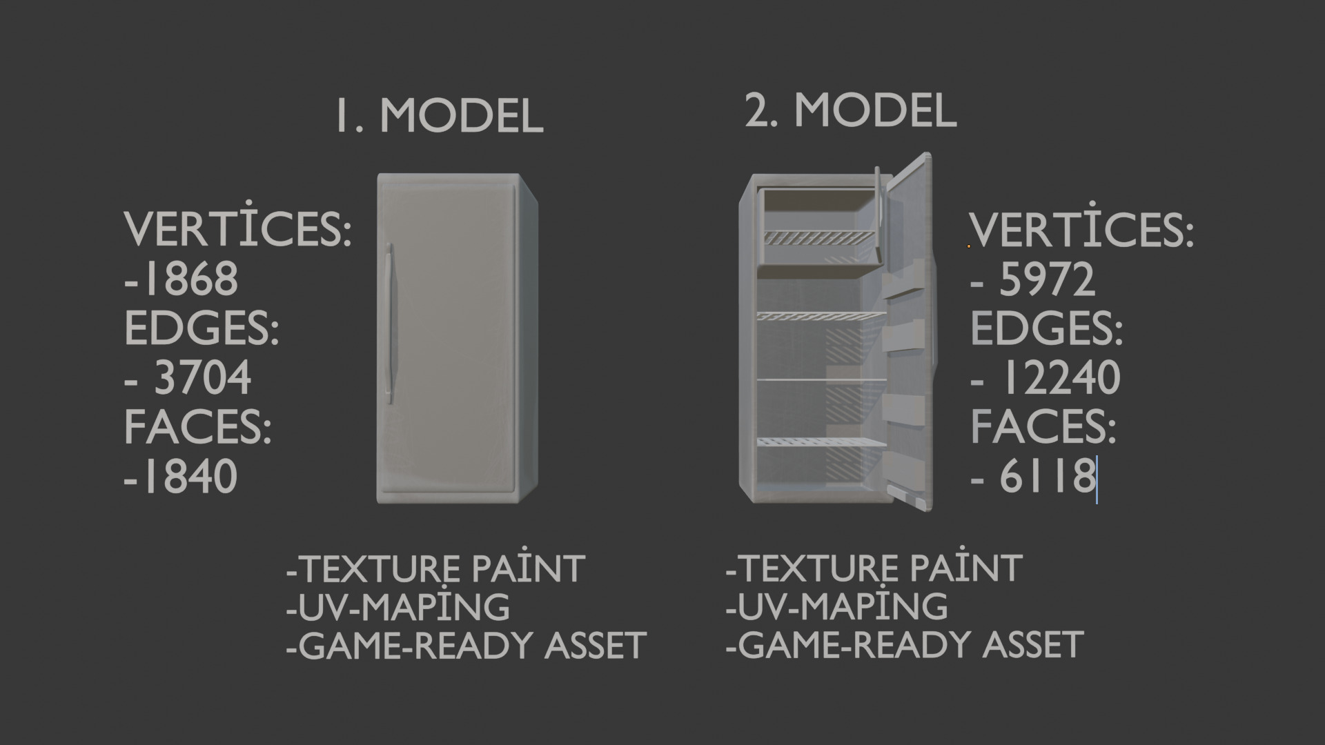 freezer Free low-poly 3D model_1