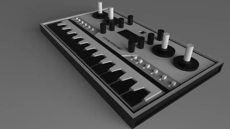 Future Retro Vectra Synth 3D print model