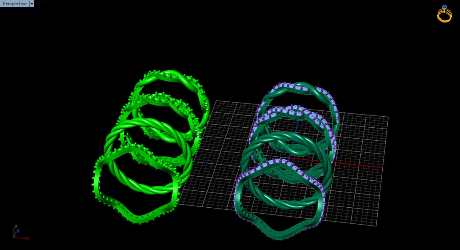 4 minimal band pack 3D print model_14