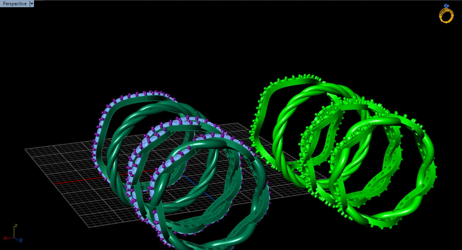 4 minimal band pack 3D print model_21