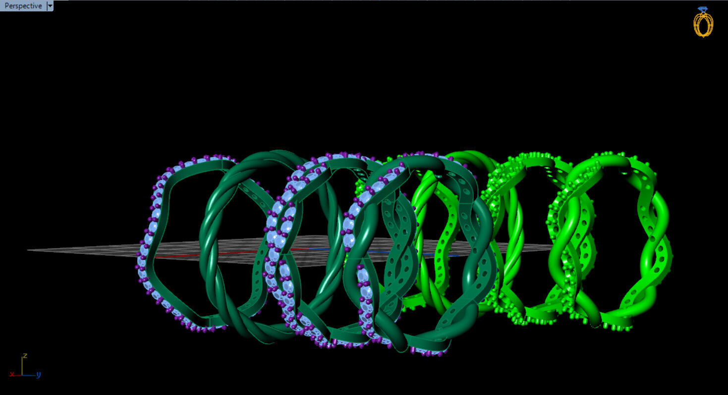 4 minimal band pack 3D print model_20