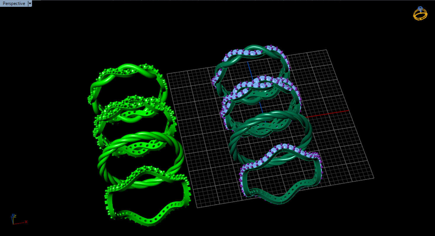 4 minimal band pack 3D print model_13