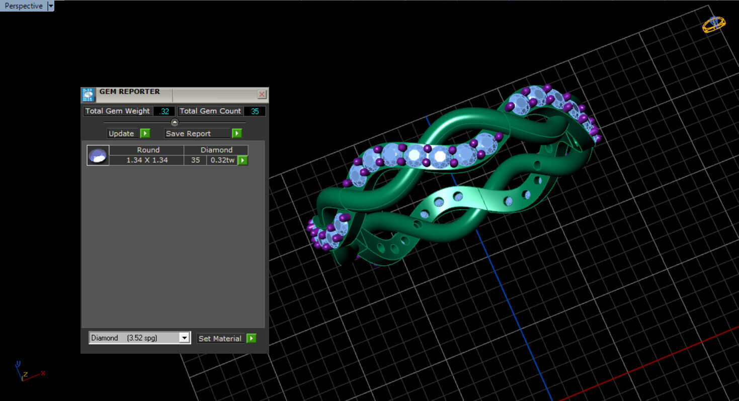 4 minimal band pack 3D print model_3