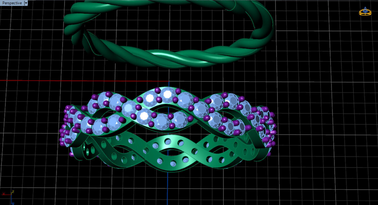 4 minimal band pack 3D print model_27