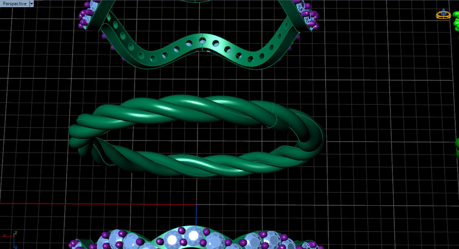 4 minimal band pack 3D print model_26