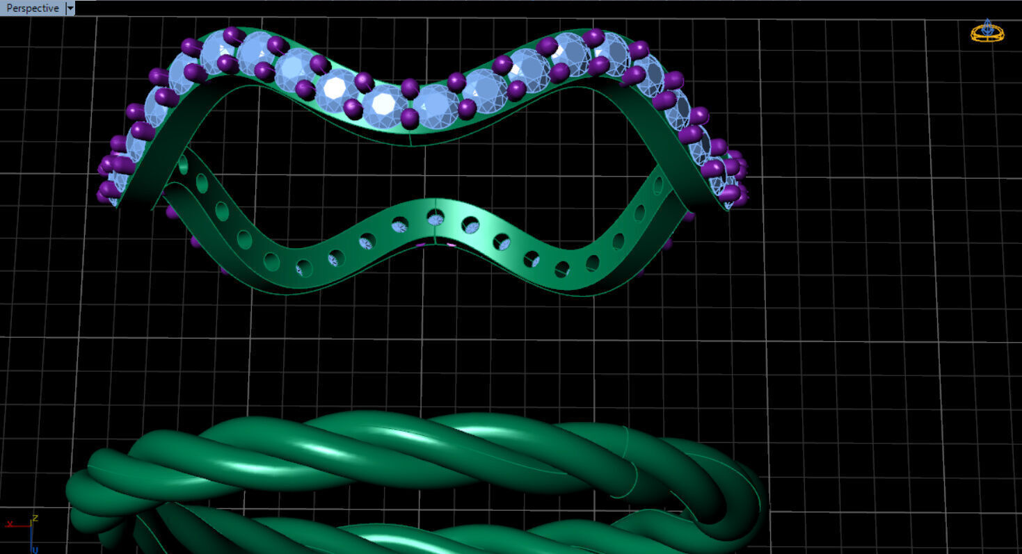 4 minimal band pack 3D print model_25