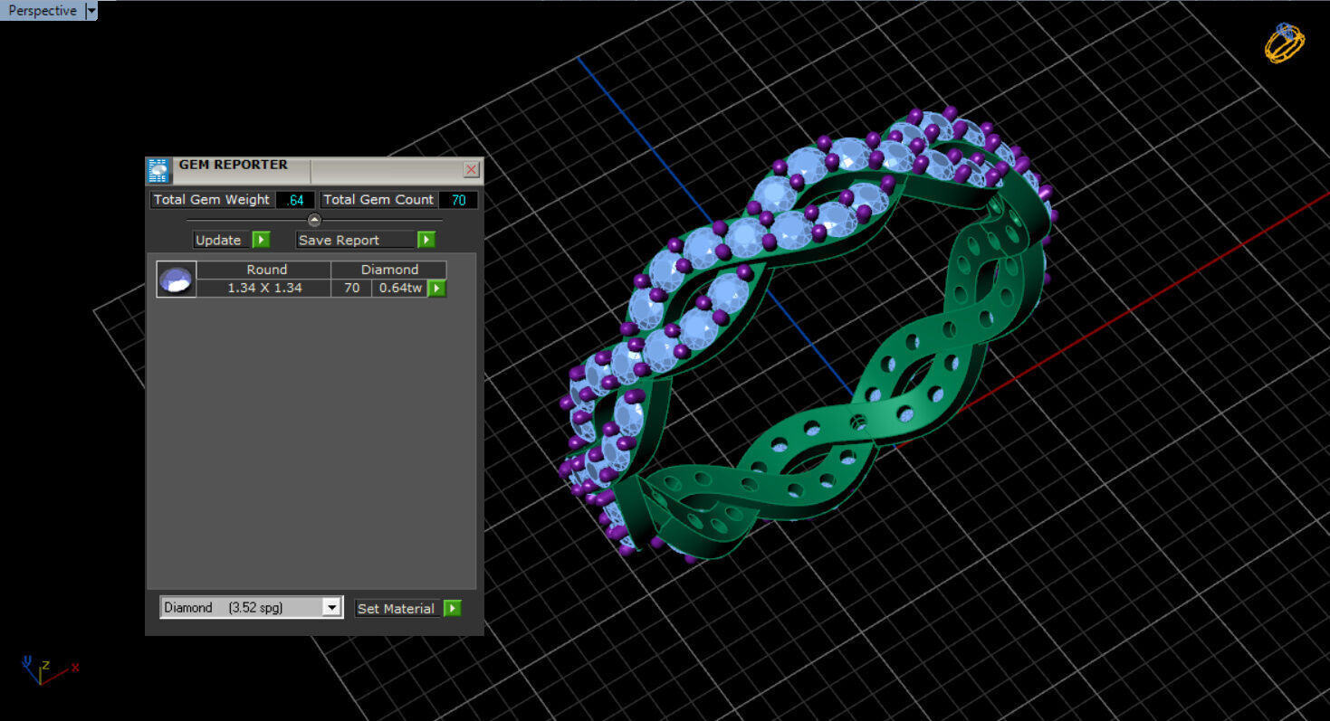 4 minimal band pack 3D print model_4