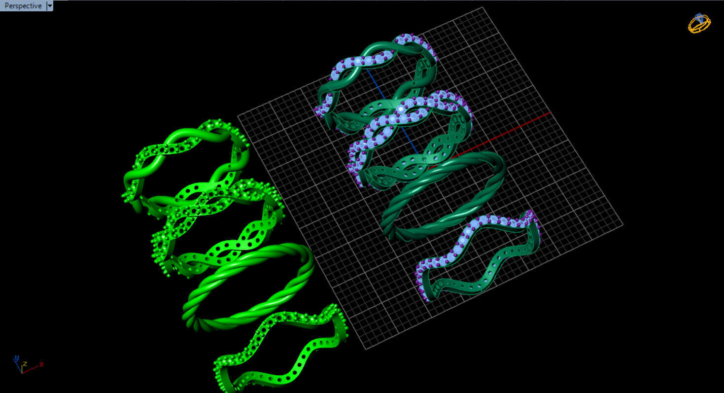 4 minimal band pack 3D print model_12