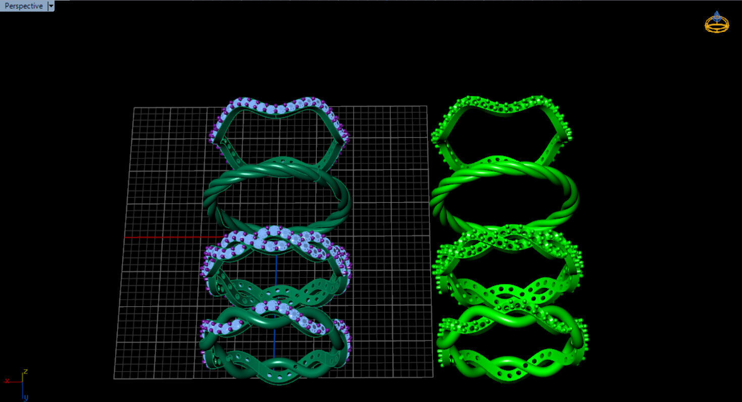 4 minimal band pack 3D print model_23