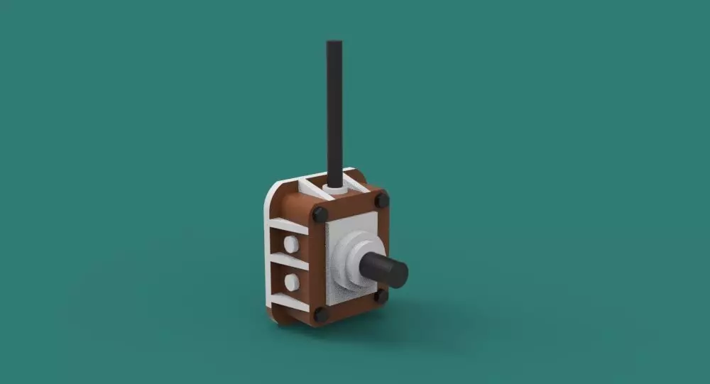 Code Miniature Control II 3D print model_0