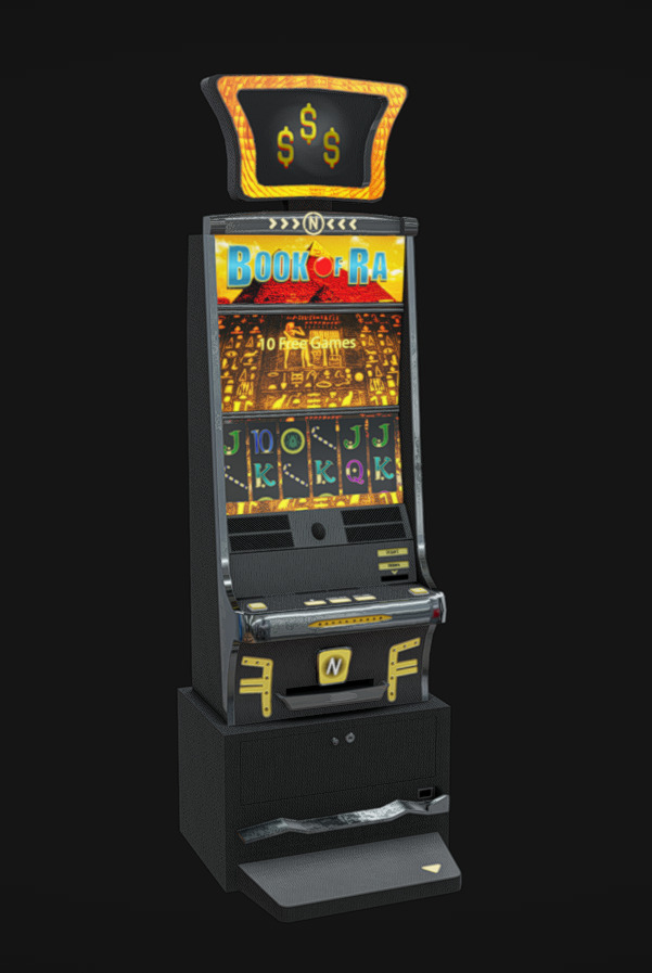 Slot Machine 02 Low-poly 3D model_1