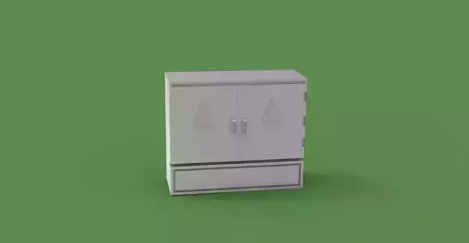 Electrical Distribution Cabinet 3D print model