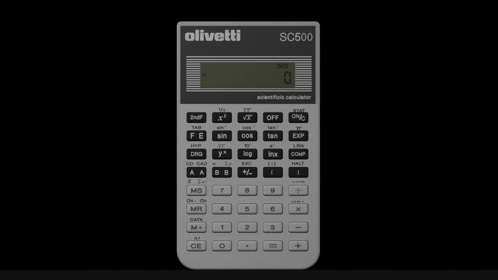 Olivetti SC500 3D model_0