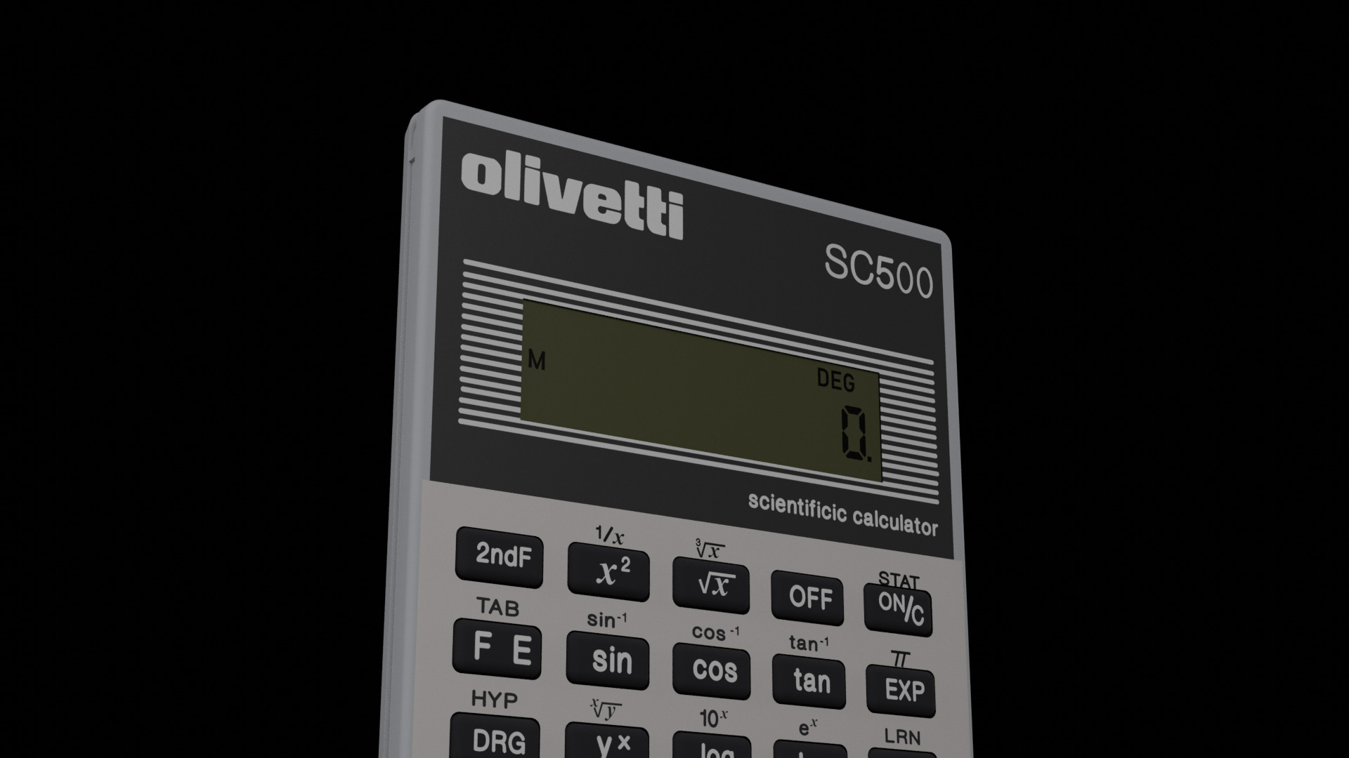 Olivetti SC500 3D model_1