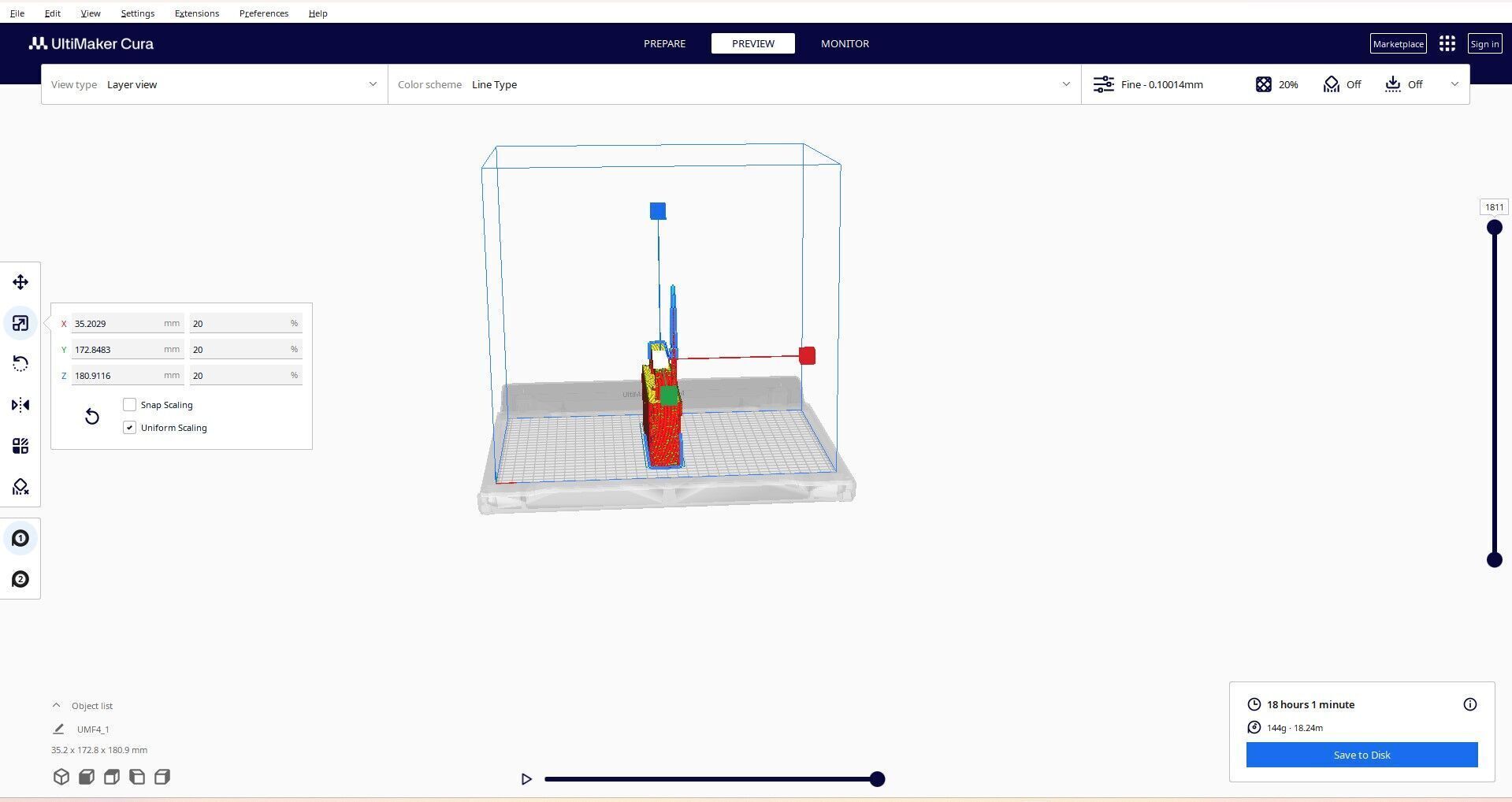 Vintages Radio 3D print model_3