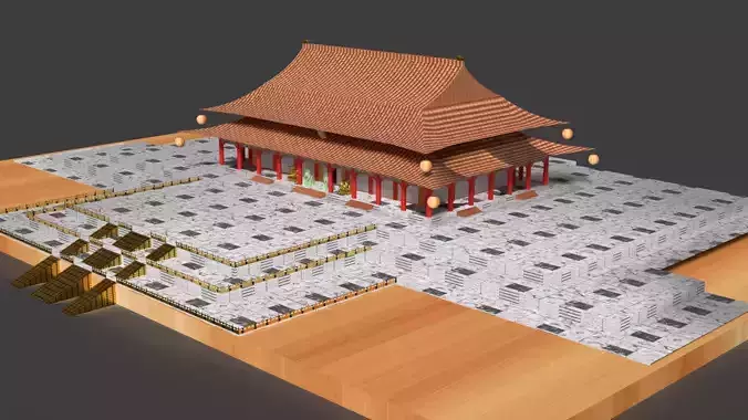 Chinese  ancient house  