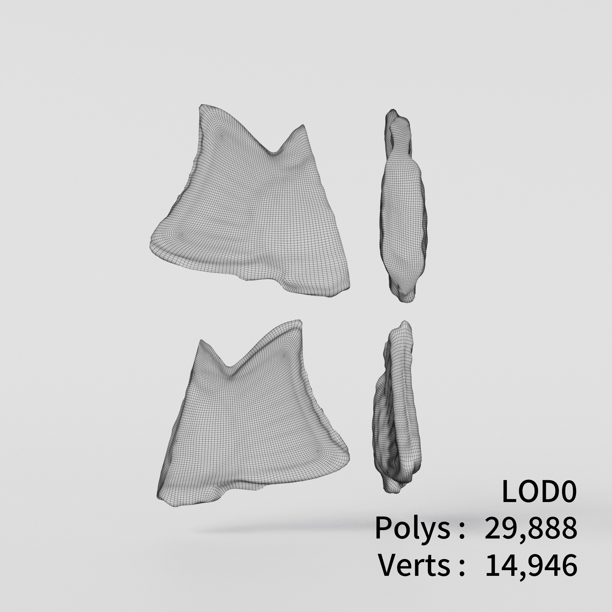 Taiyaki 3D model Bundle Pack 2 Low-poly 3D model_12