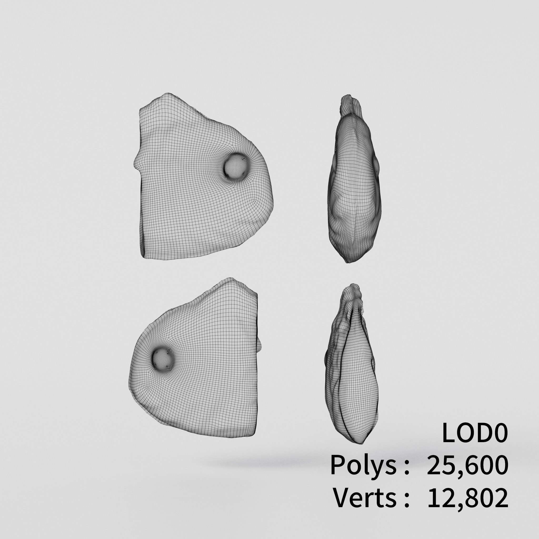 Taiyaki 3D model Bundle Pack 2 Low-poly 3D model_5