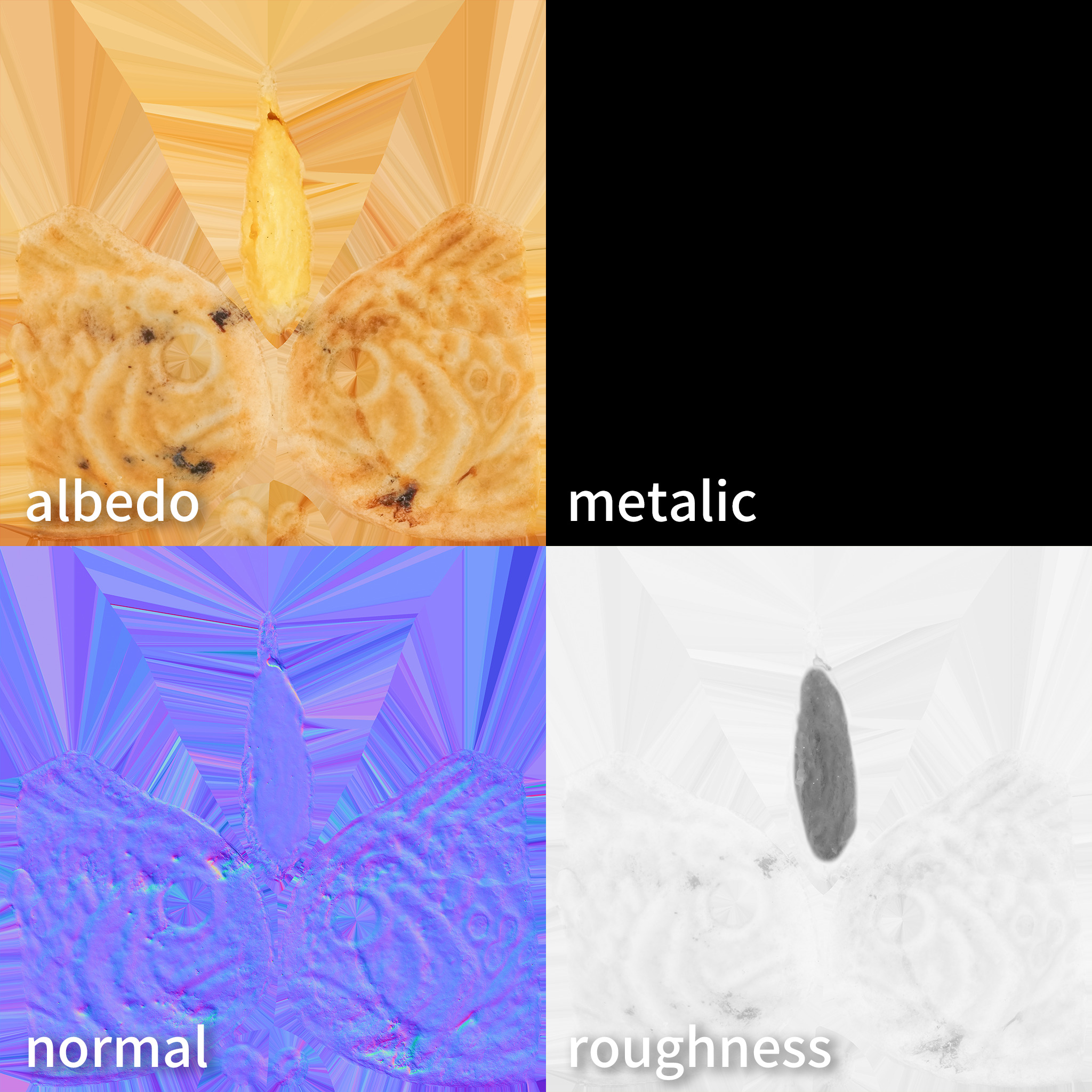 Taiyaki 3D model Bundle Pack 2 Low-poly 3D model_10