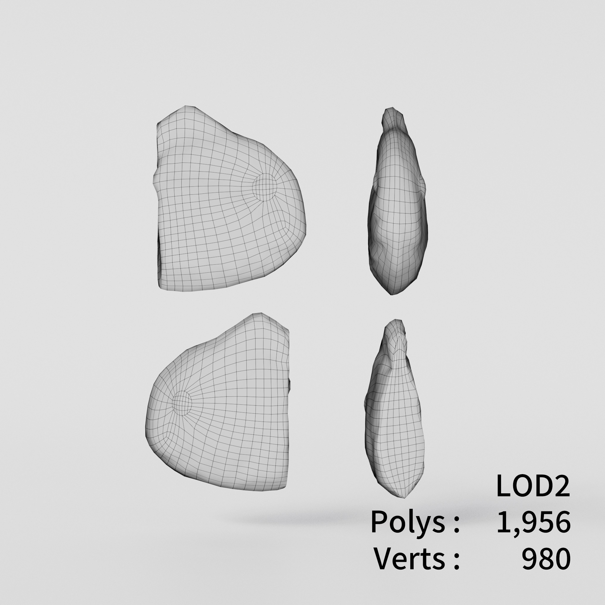 Taiyaki 3D model Bundle Pack 2 Low-poly 3D model_7