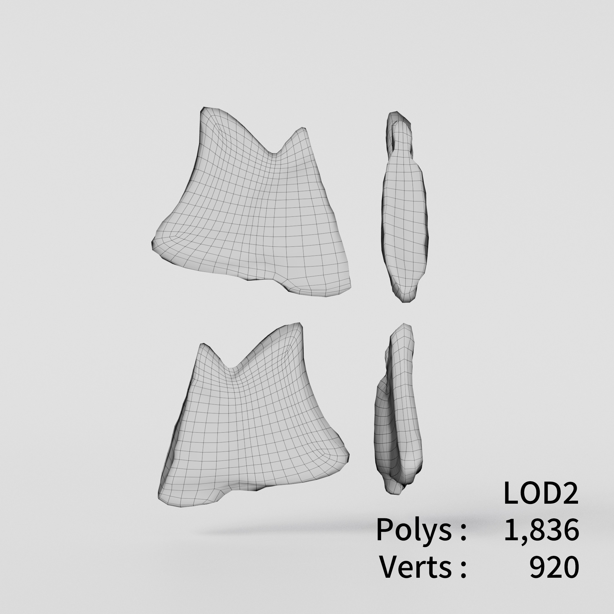 Taiyaki 3D model Bundle Pack 2 Low-poly 3D model_14