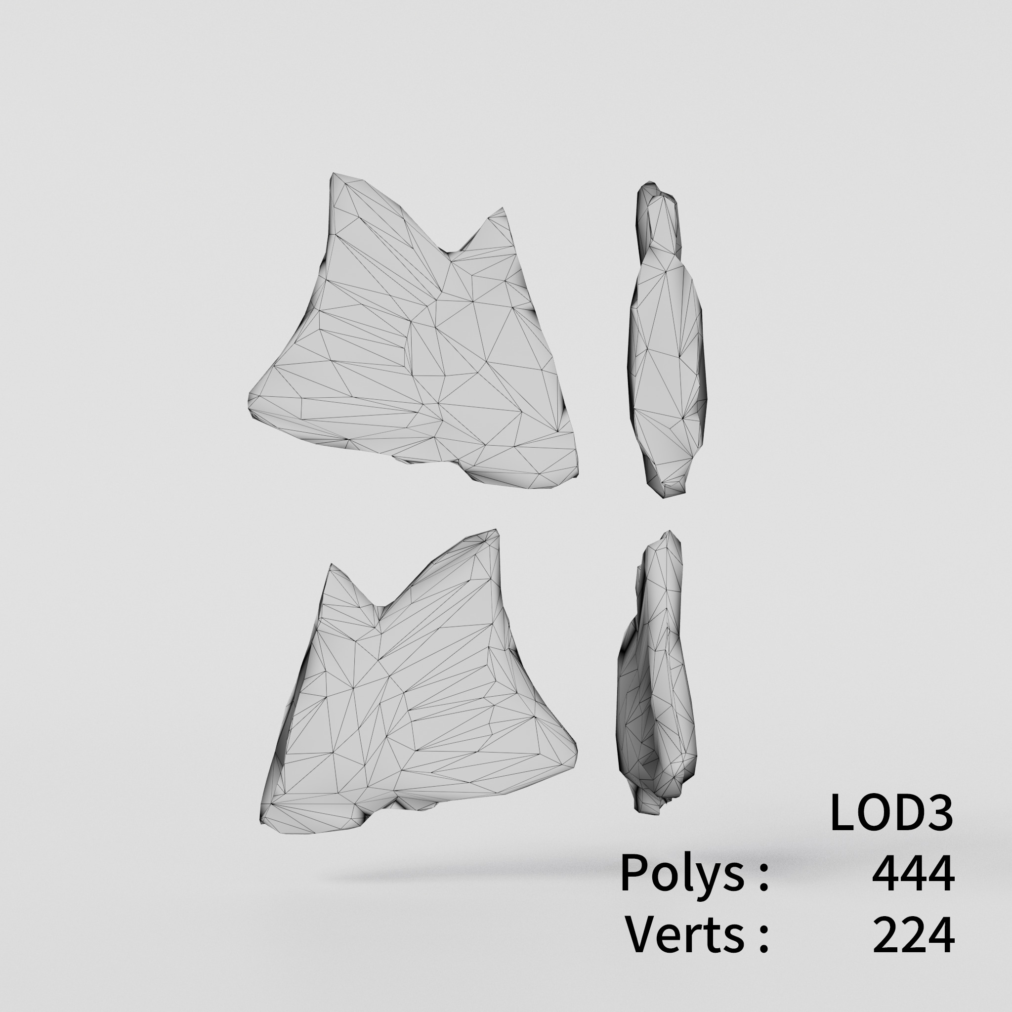 Taiyaki 3D model Bundle Pack 2 Low-poly 3D model_16