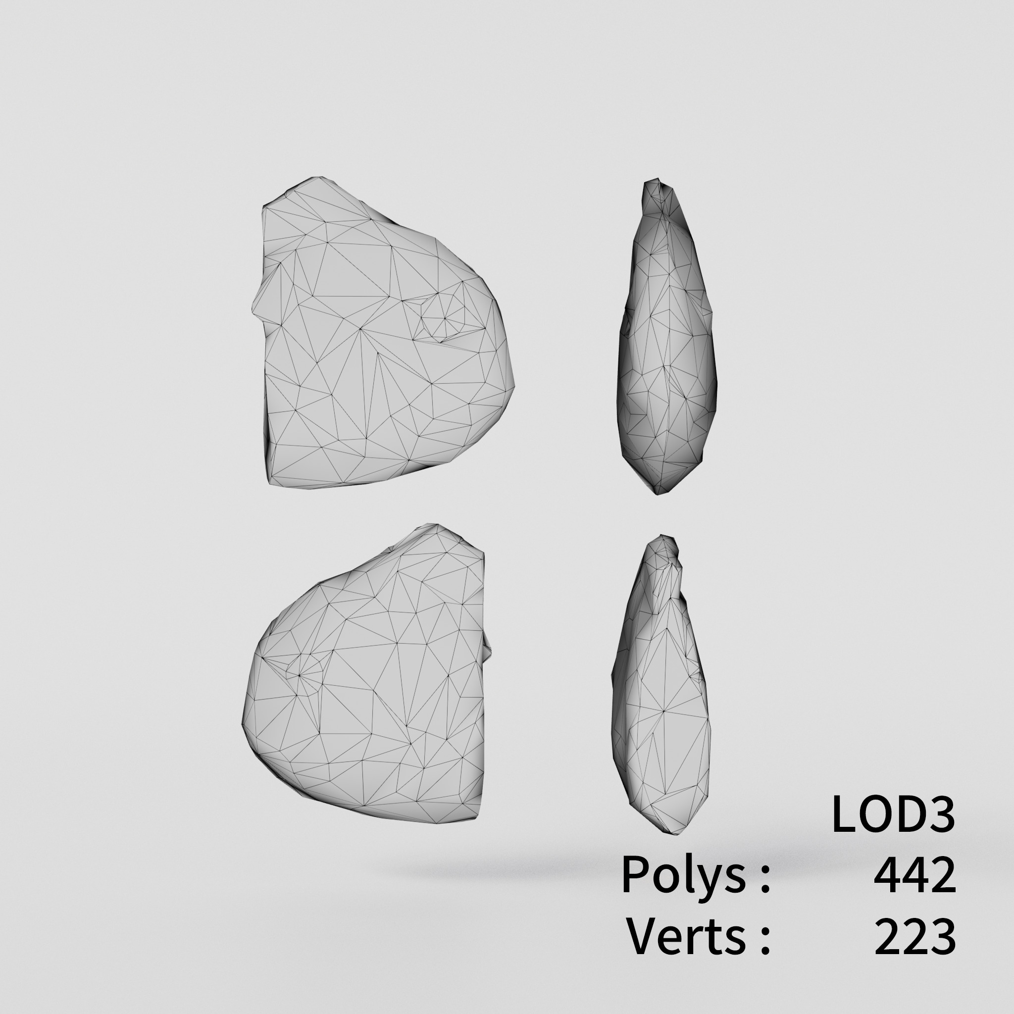 Taiyaki 3D model Bundle Pack 2 Low-poly 3D model_9